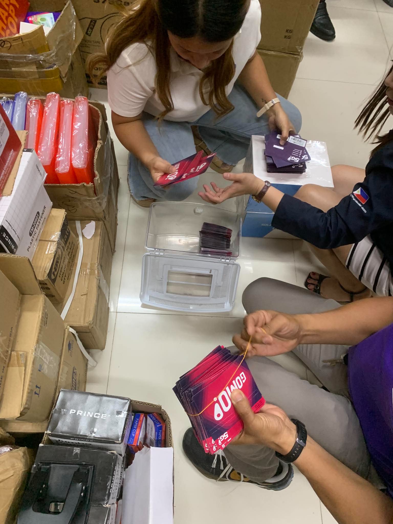 Delivery logistics at Laguna project